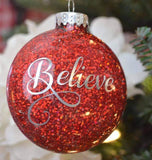 Believe ornament