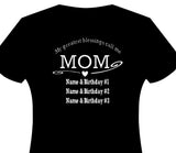 My greatest blessings call me MOM Customized shirt